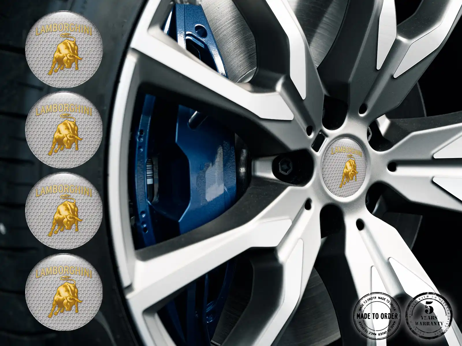 Lamborghini Adesivi Cupola Epox Emblemi Auto Lusso